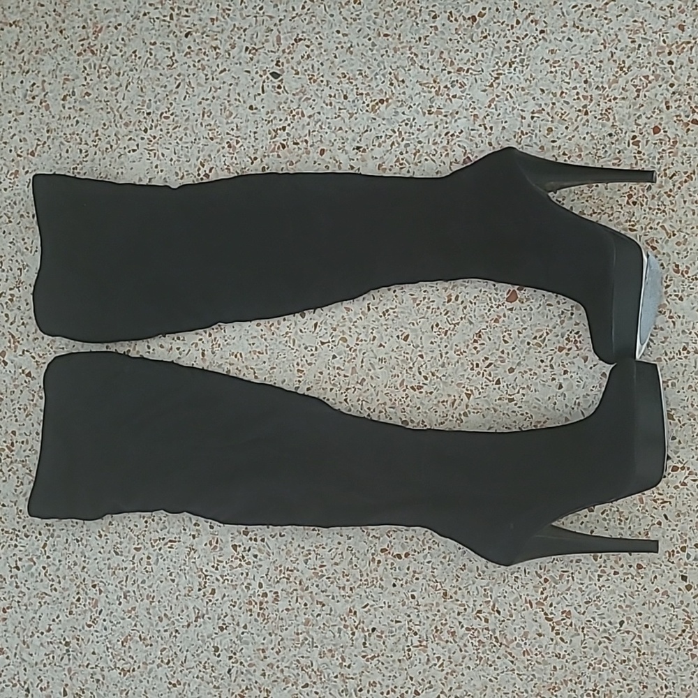BEBE thigh high boots